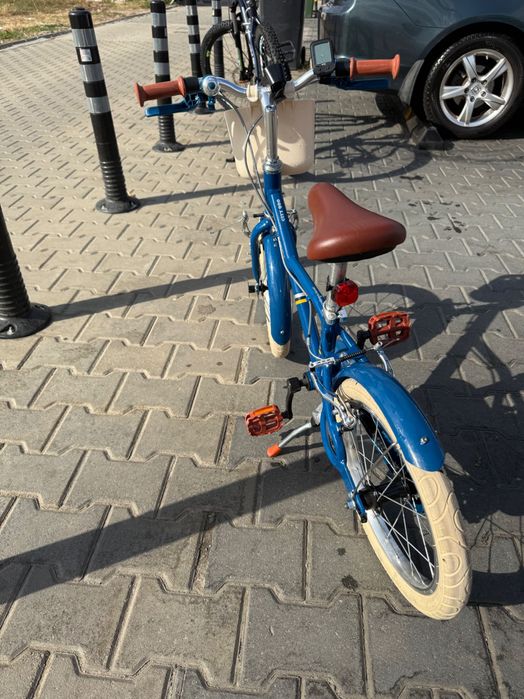 Bicicletă City 900 16'' albastru copii Aluminium
