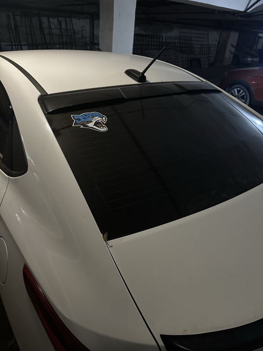 Наклейка ХК Барыс на авто.