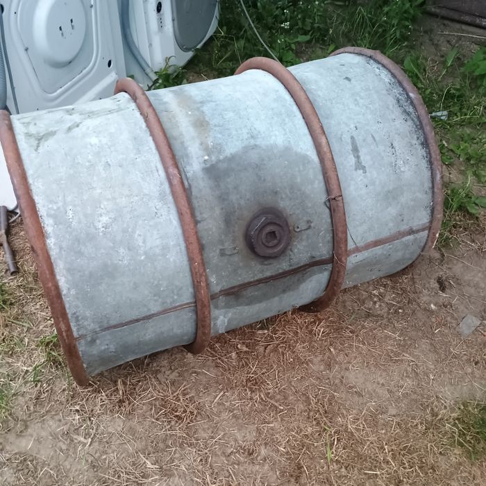 Butoi cu cercuri, tablă groasă zincată