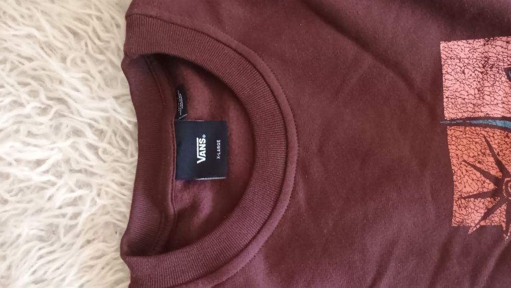 Vans Style Guy Loose Crew XL кафява блуза