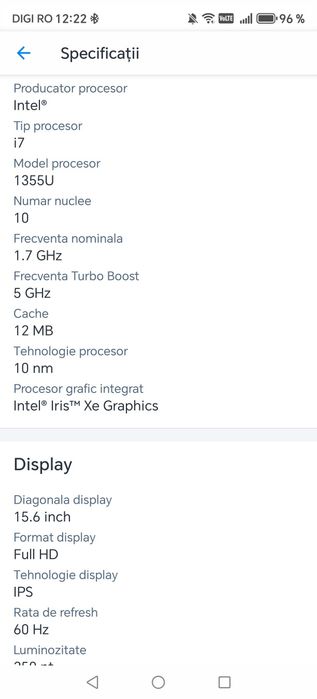 Asus vivobook I7