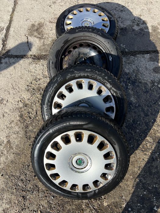 4 pirelli iarna 5x112            205/55/16R