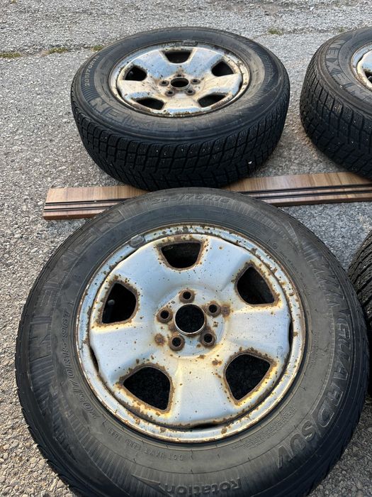 4бр. железни джанти 15" - 5х100 - Subaru
