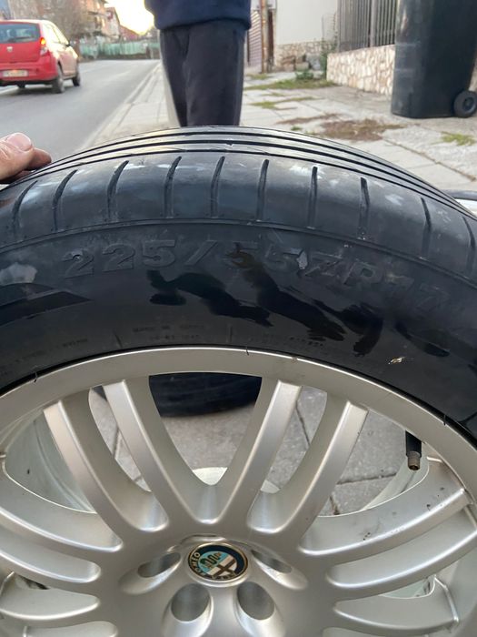 Гуми с джанти за Alfa romeo 225/55 R17