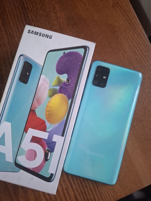 Телефон, samsung A 51 ,64 g память ,все работает, в хорошем состоянии