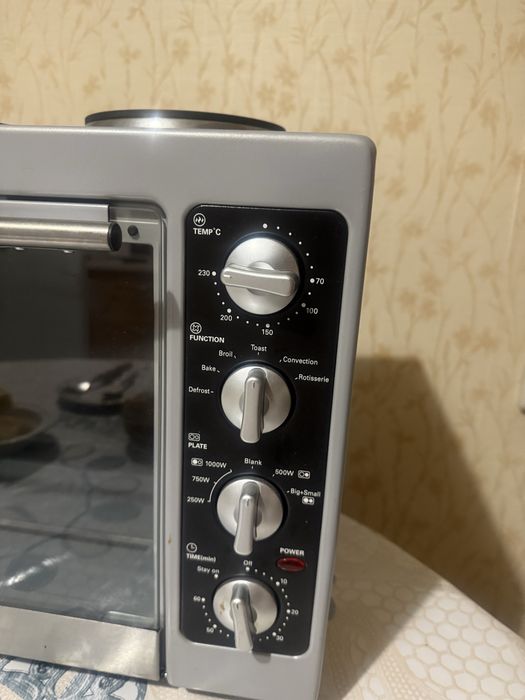 Продам печь с двумя электроплитами Elenberg