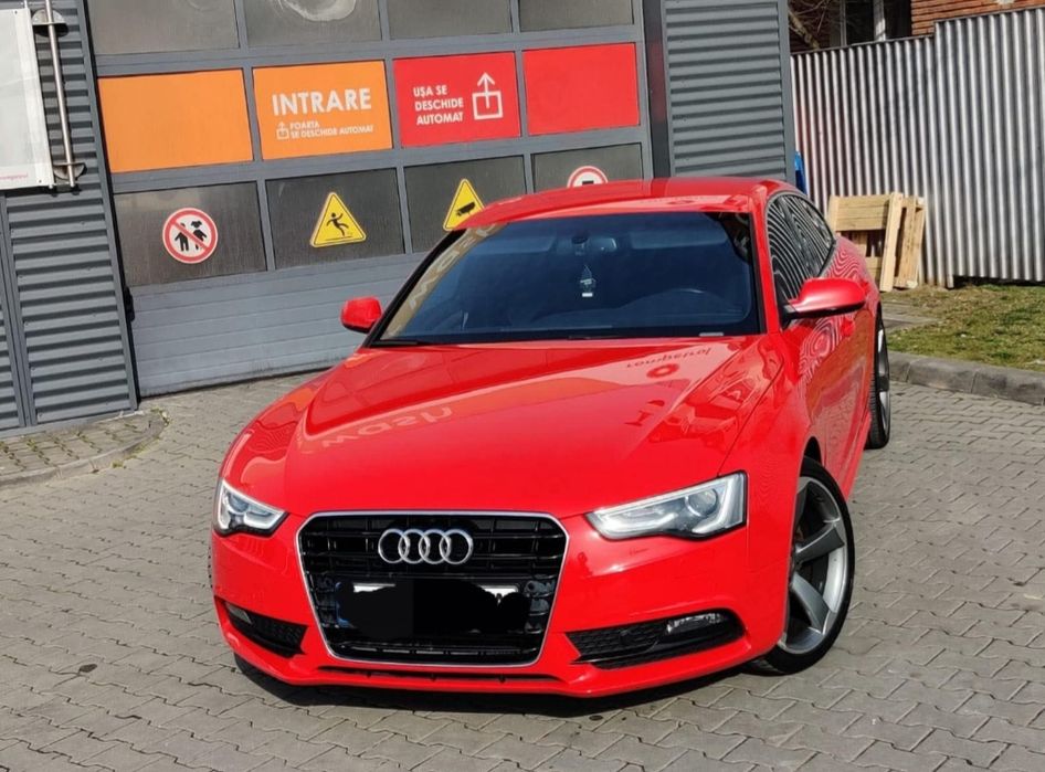 Vând audi a5 1,8 benzină tfsi sportback facelift.. nr. 0757772921  preț 9500 € usor negociabil