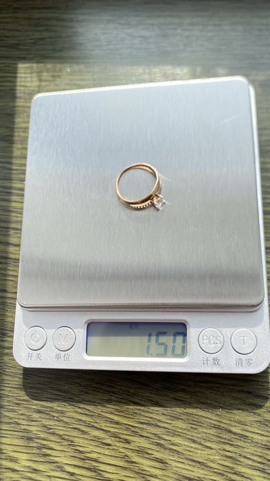 Россия Красное Золото кольцо 17,5 р