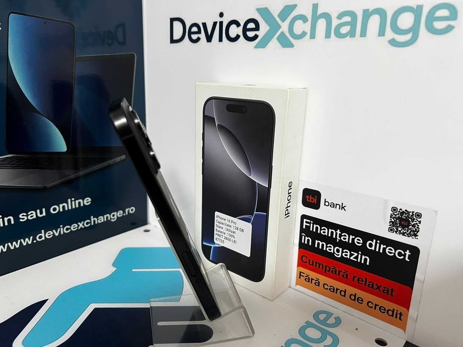 iPhone 16 Pro 128 GB 100% * Garantie *Buy Back * deviceXchange