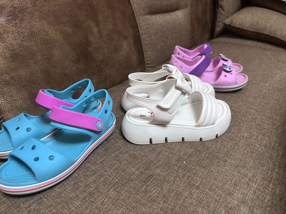 Рокля Next 5 г.  Сандали Crocs N 29