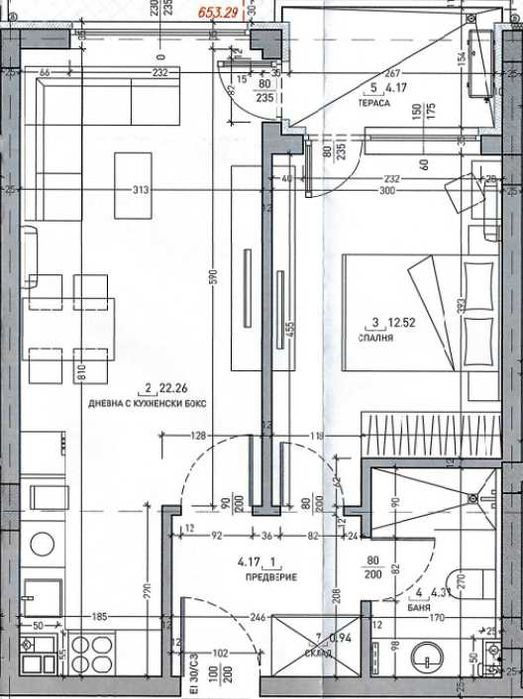 Продава се Двустаен апартамент в София, Малинова долина - 62 кв.м за 2339 €/кв.м - Снимка #8