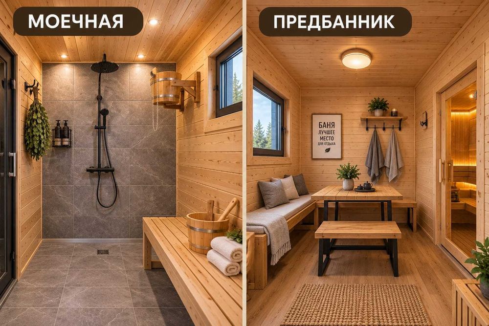 Каркасные бани под ключ