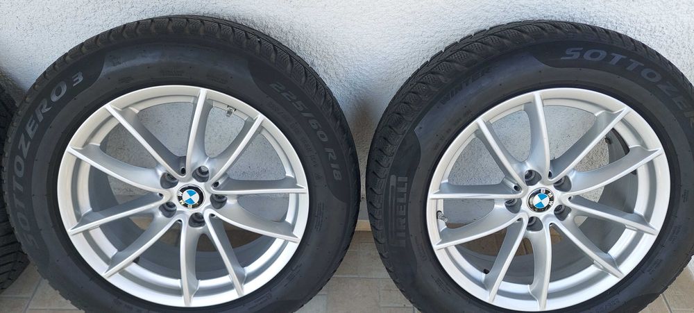 Jante cu anvelope de 18 inch Originale BMW X3 G01, X4 G02, 225/60R18