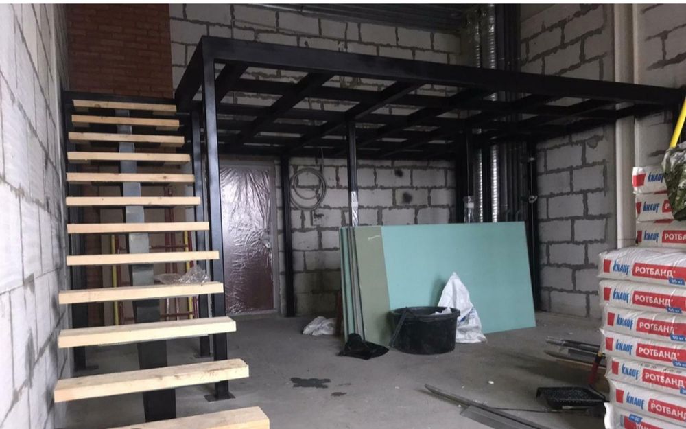 Антресоль этаж сварка