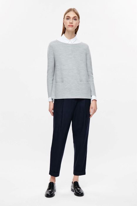 COS пуловер 100% вълна