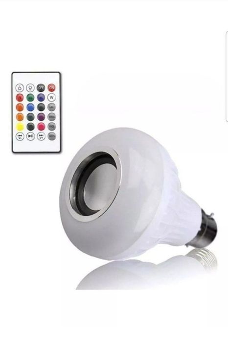 Aqilli chiroq rangli RGB bluetooth lampochka
