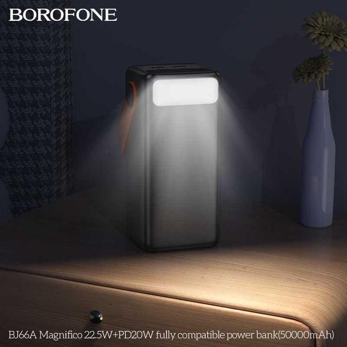 Borofone BJ66A Magnifico Power Bank 50000mAh PD20W+22.5W For iPhone 16