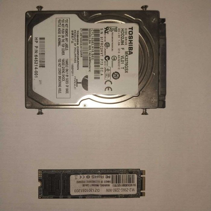 SSD va HDD lar sotiladi