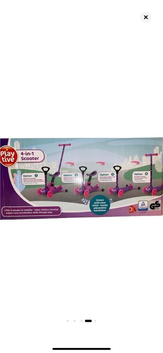 Trotineta 4in 1 mov stare noua