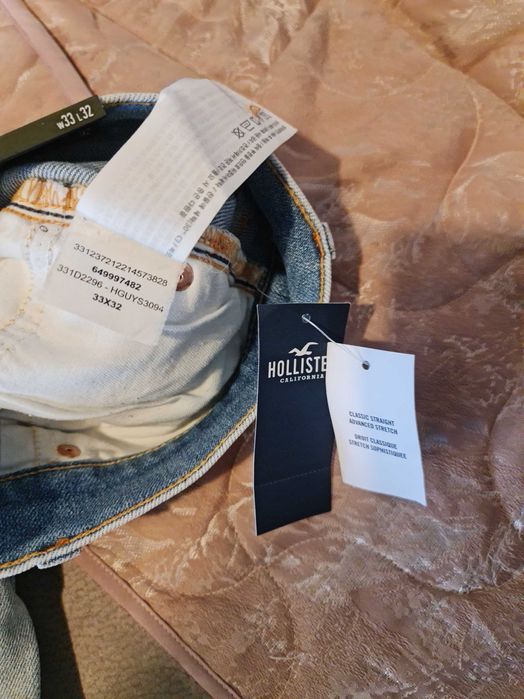 Blugi HOLLISTER 33/ 32 Straight Advanced Straight