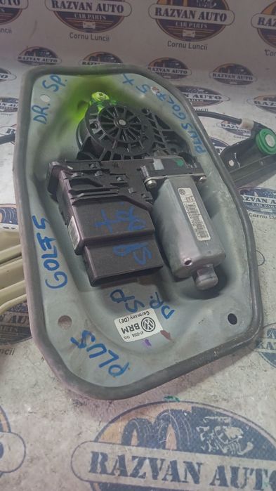 macara geam dreapta spate  volkswagen golf 5 plus 2006