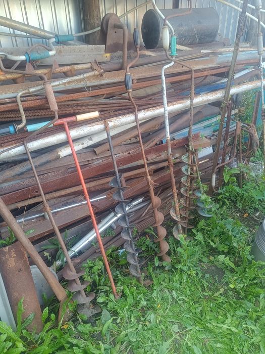 Бур для земляных работ (рыбацкий)