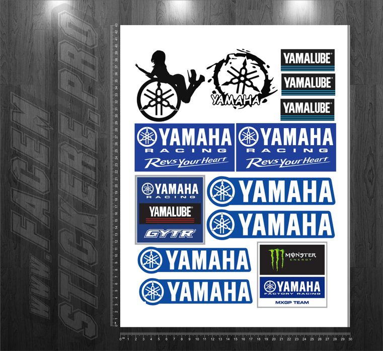 4+1 gratis Stickere Monster Ktm Honda Kawasaki Can Am Yamaha Suzuki