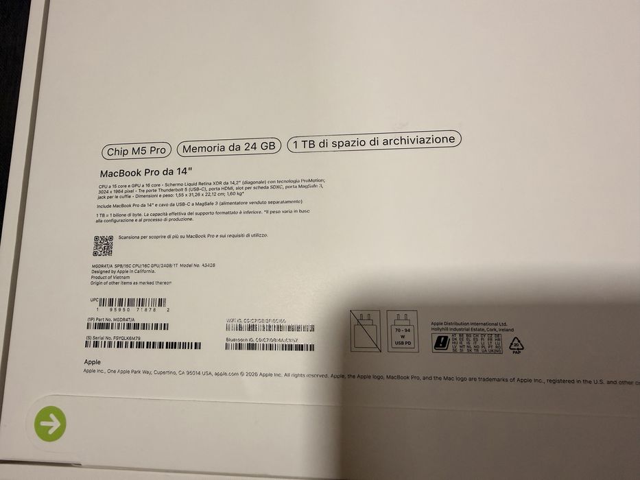 MacBook Pro 14" (2026)