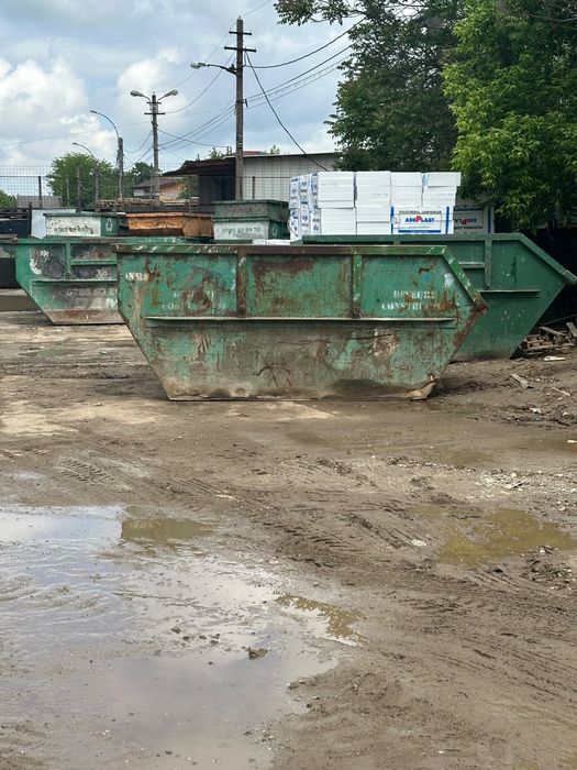 Transport deseuri container 3mc 5 mc 7 mc 10 mc