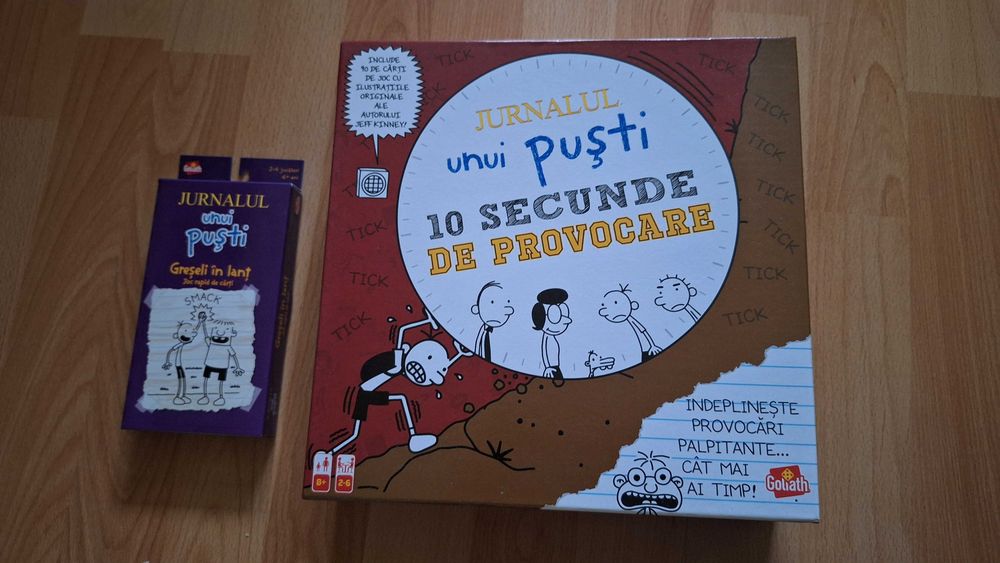 Set doua jocuri Jurnalul unui pusti