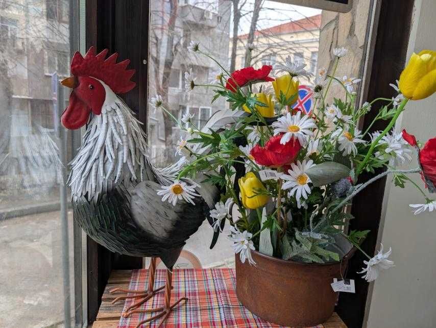 метална градинска люлка ковано желязо