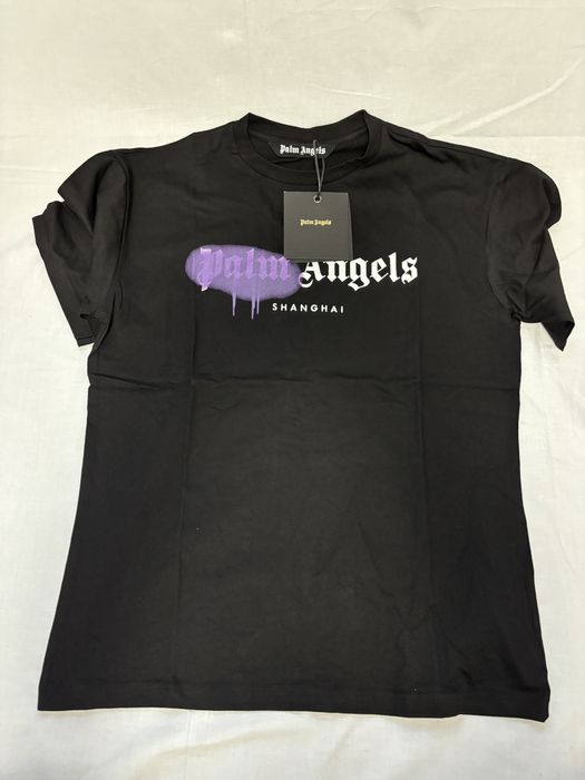 Tricou Palm Angels “Shang Hai”, marimea M, ideal pentru un cadou”