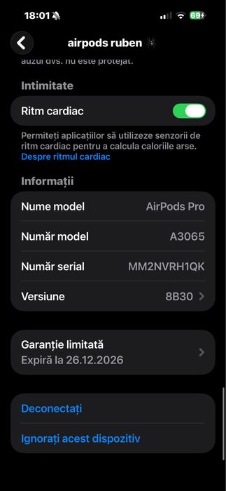 AirPods Pro 3 cu ANC functional!!