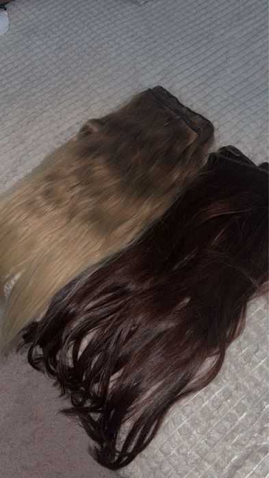 екстеншъни 100% естествена коса