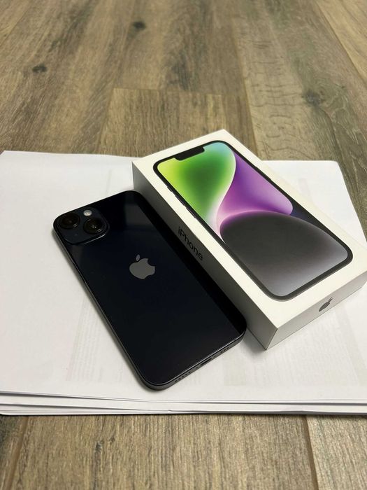 Iphone 14 128GB Midnight Full Box 10/10