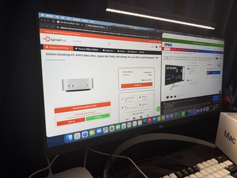 Monitor LG UltraWide 29 inch | 2560x1080 | 100Hz | IPS | Garantie eMag 2 ani si jumatate