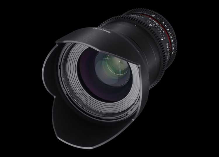 SAMYANG 35mm T1.5 VDSLR AS UMC II canon impecabil