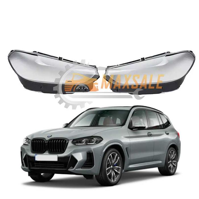Капаци за фарове BMW X3 G01 G08 (21-22) стъкло фар LED БМВ Х3 Г08