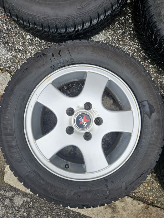 Джанти с гуми 15, 5х112, Audi, Vw, Мерцедес