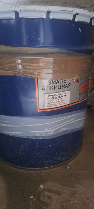 Краска 25 кг ок эмаль российская,  сотилади.