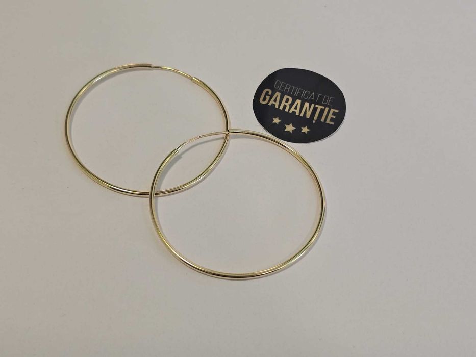 Cercei aur 14 K, 2.91 gr. (ECA 39 / b18268.3) – Garantie 2 ani