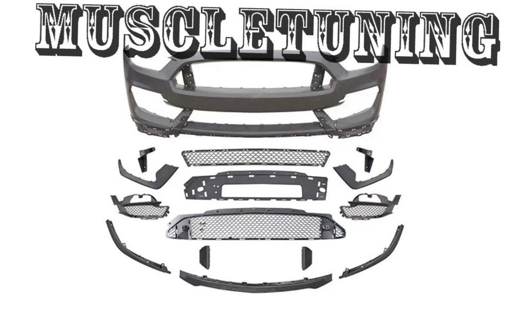 Тунинг предна броня GT350 Ford mustang 15-17