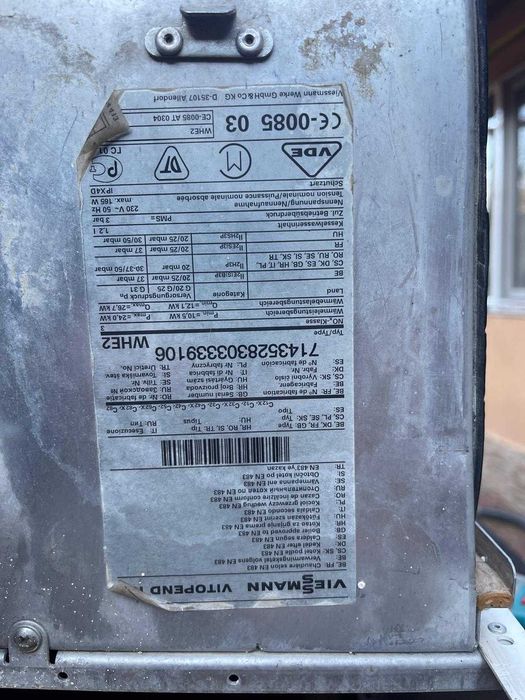 Centrala gaz VIESSMANN 24 kw VITOPEND 100 complecta