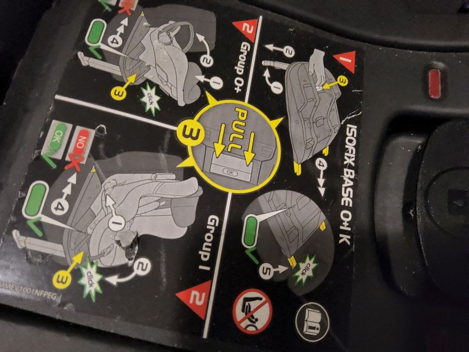 Столче/кошче за кола Peg Perego от 0м.