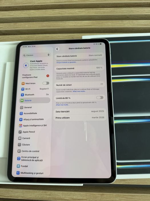 Ipad 11 Pro  M5    256 gb    In garantie