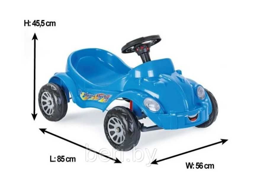 Машина PILSAN Педальная от 2 до 5 лет 81х57х42,5 см Доставка бесплатно