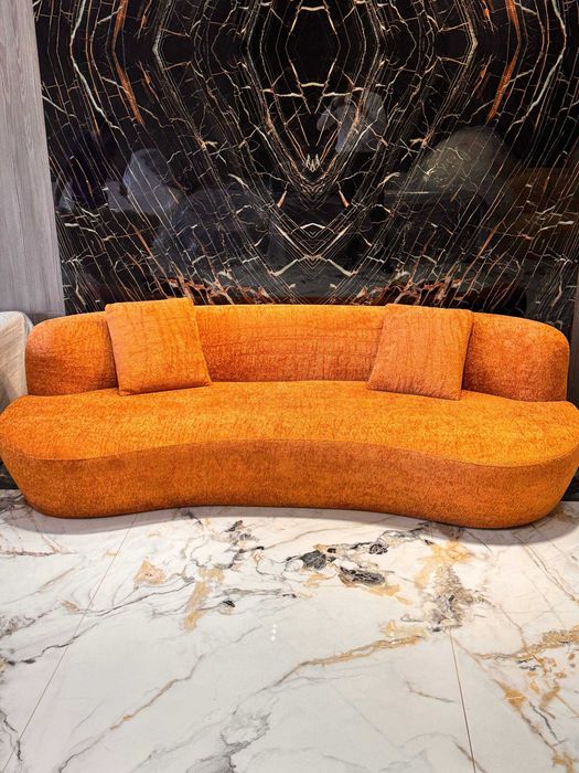 Bubble Sofa | Yumaloq Divan | Karkazsiz | Premium Mebel