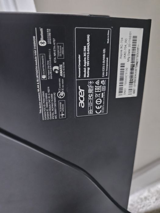 Vând calculator acer aspire x