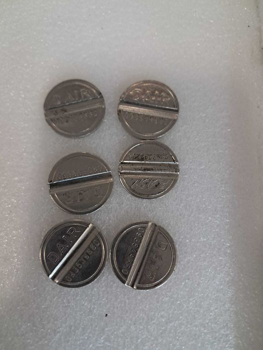 Jeton metalic DAIR mare sau mic pentru automate cafea