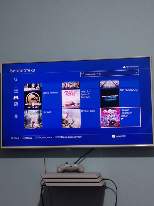 PlayStation 4 pro 4k с играми
